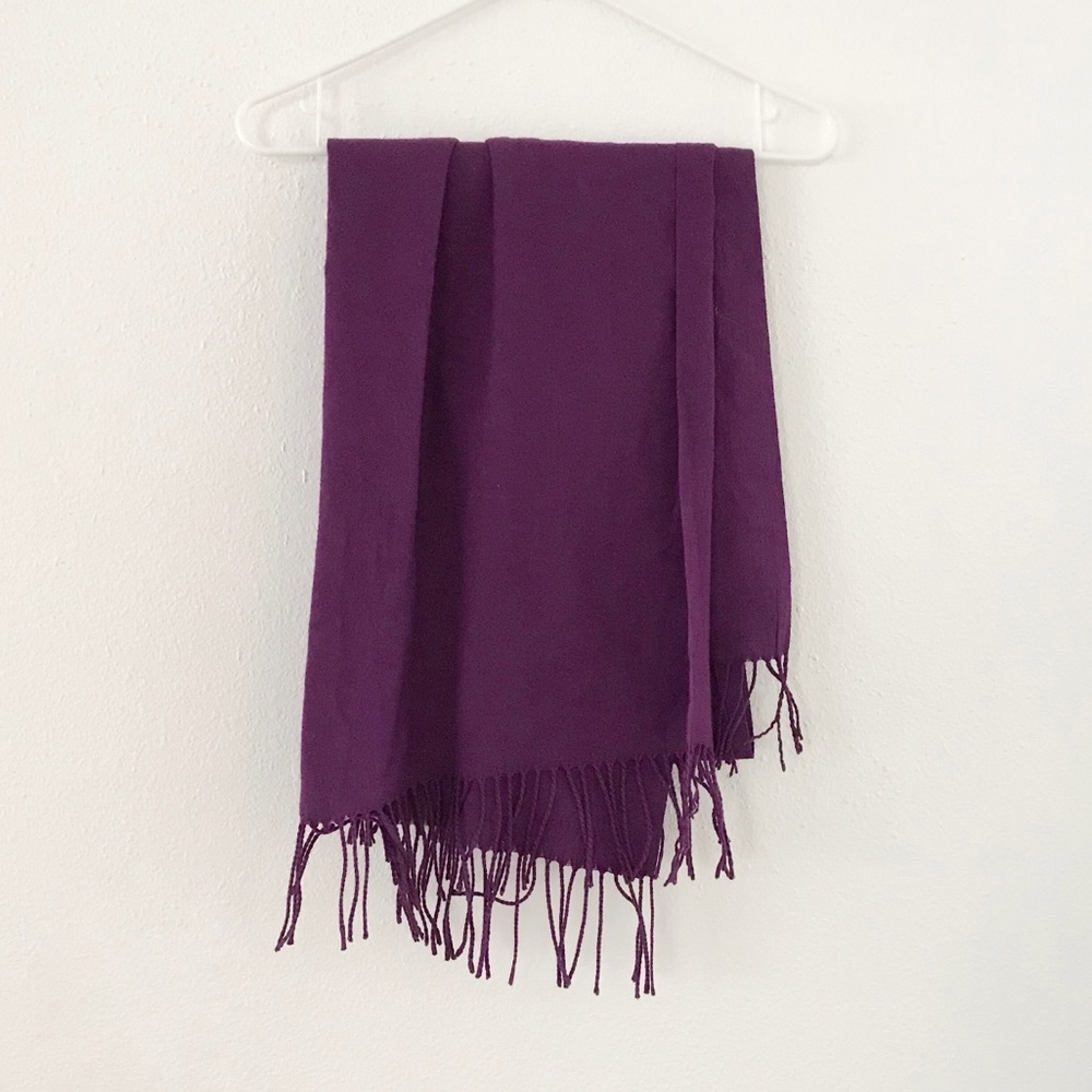 Purple scarf / shawl